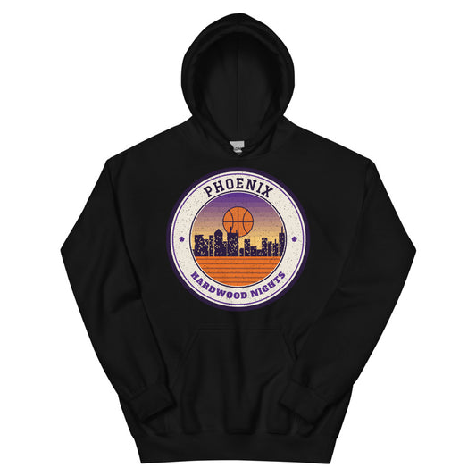 Phoenix Hardwood Nights Hoodie in black, front