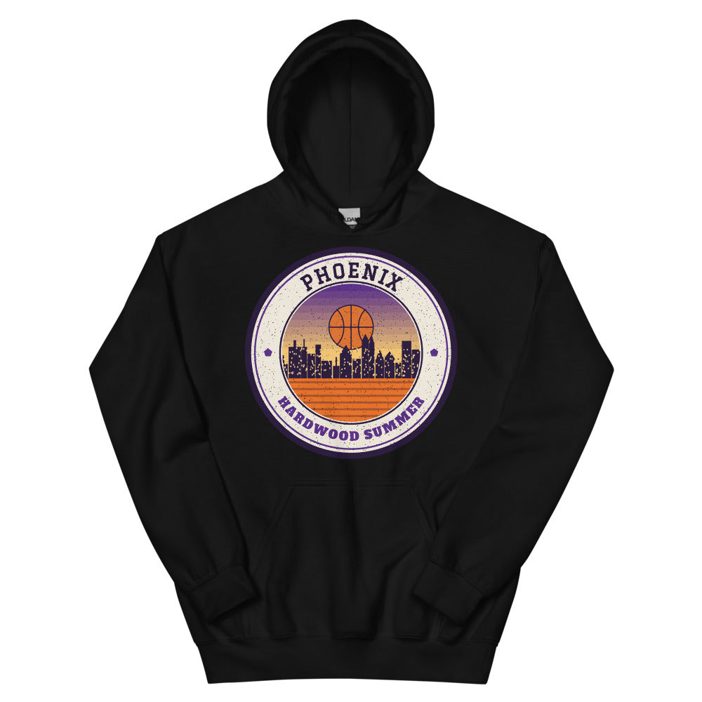 Phoenix Hardwood Summer Hoodie in black, front