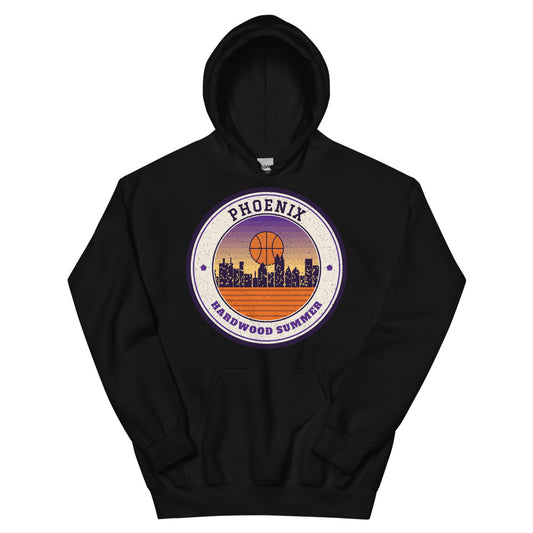 Phoenix Hardwood Summer Hoodie in black, front