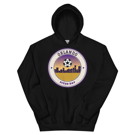 Orlando Pitch Day Hoodie in black, front