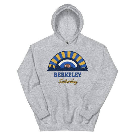 Berkeley Saturday Hoodie in sport grey, front