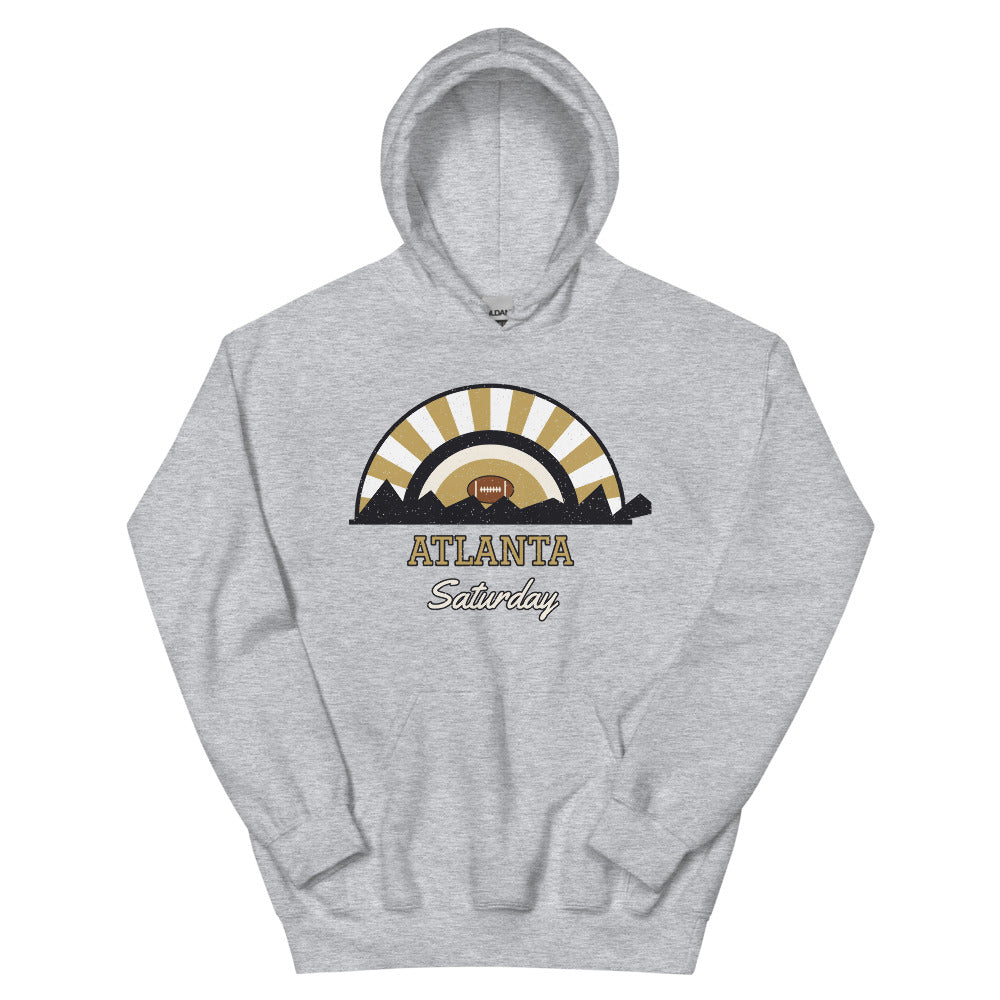 Atlanta Saturday Hoodie in sport grey, front