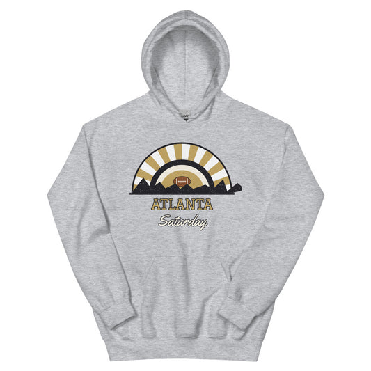 Atlanta Saturday Hoodie in sport grey, front