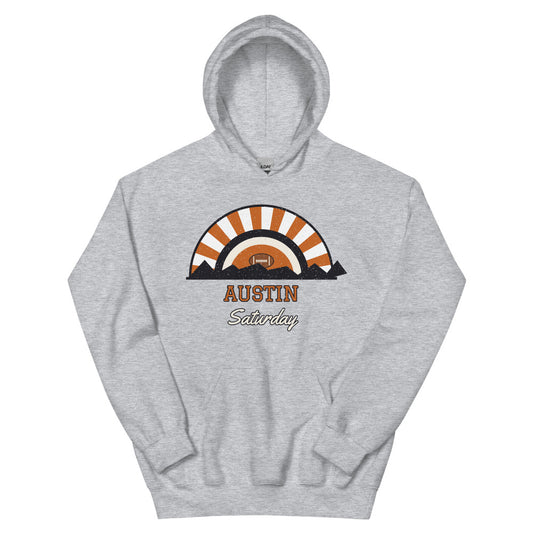 Austin Saturday Hoodie in sport grey, front