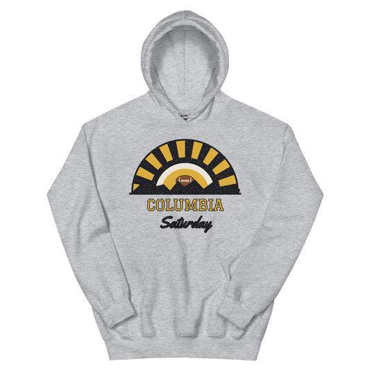 Columbia Saturday Hoodie in sport grey, front