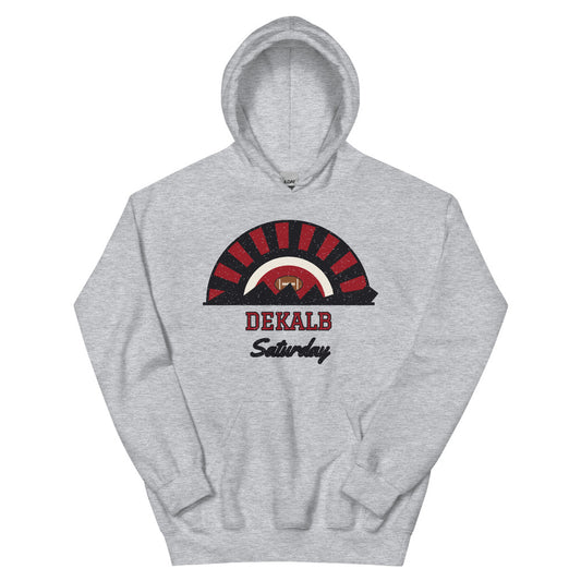 DeKalb Saturday Hoodie in sport grey, front