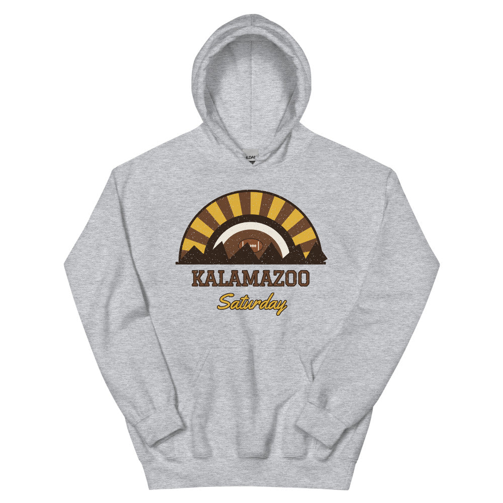 Kalamazoo Saturday Hoodie in sport grey, front