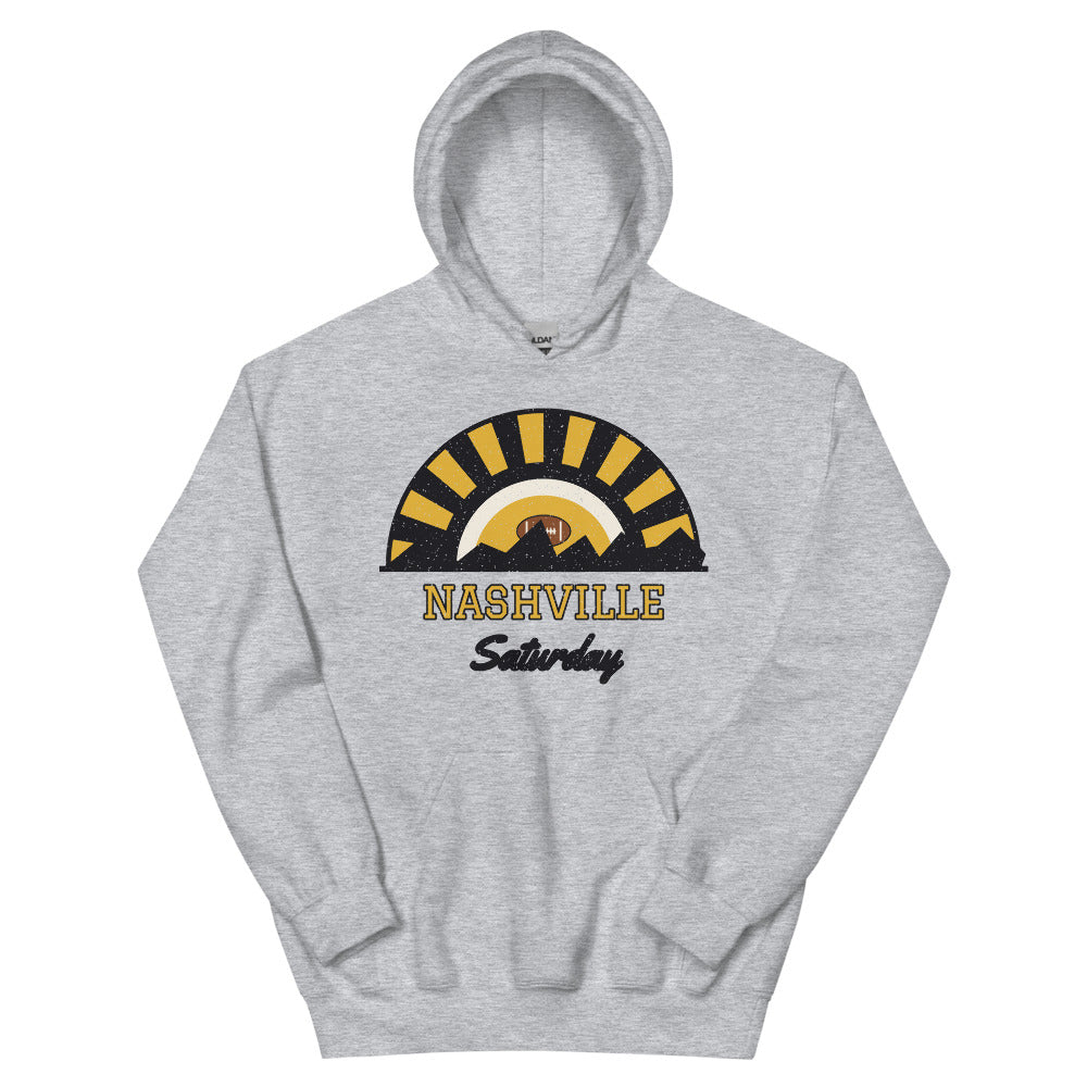 Nashville Saturday Hoodie in sport grey, front