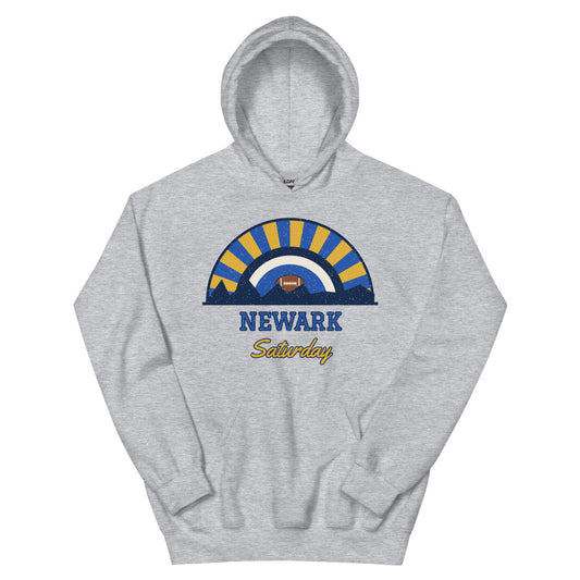 Newark Saturday Hoodie in sport grey, front