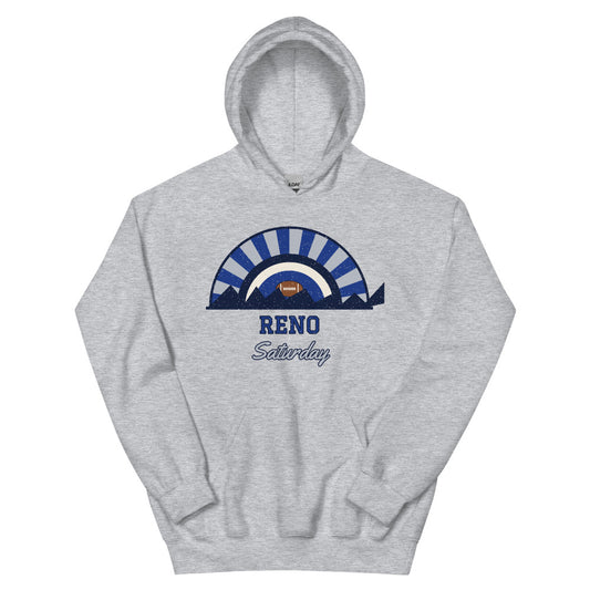 Reno Saturday Hoodie in sport grey, front