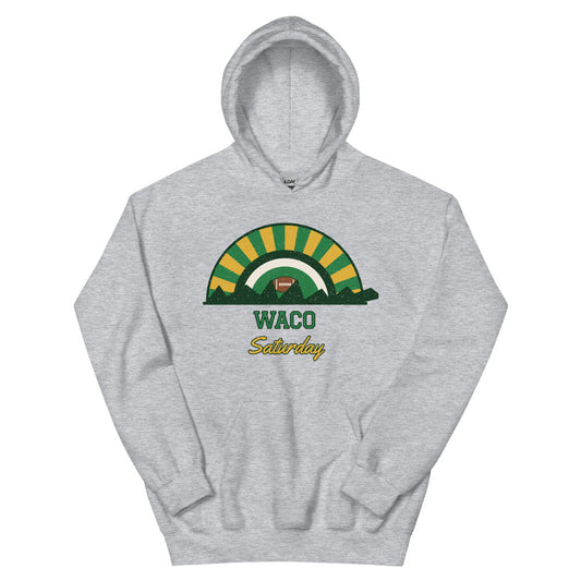 Waco Saturday Hoodie in sport grey, front