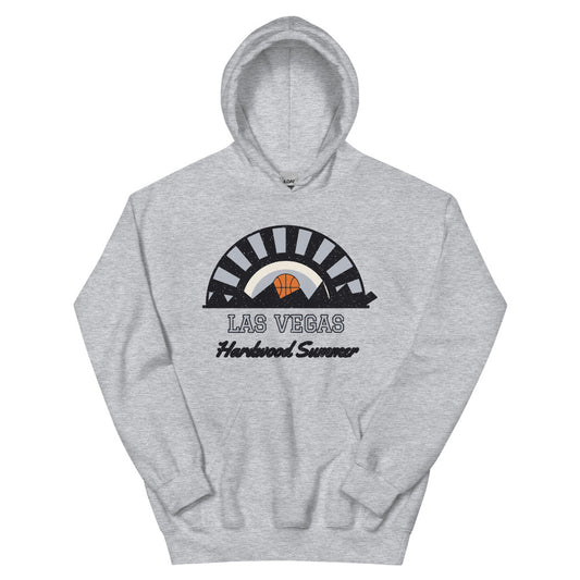 Las Vegas Hardwood Summer Hoodie in sport grey, front