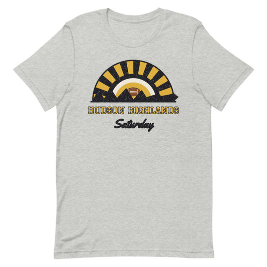 Hudson Highlands Saturday Tee in athletic heather, front
