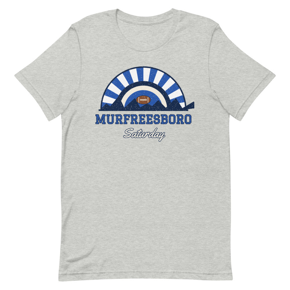 Murfreesboro Saturday Tee in athletic heather, front