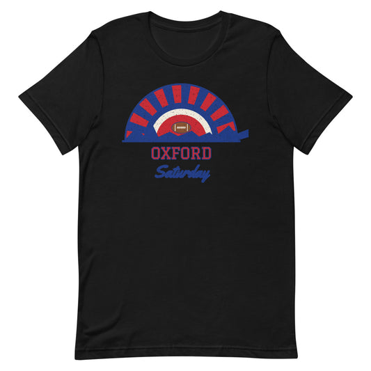 Oxford Saturday Tee in black, front