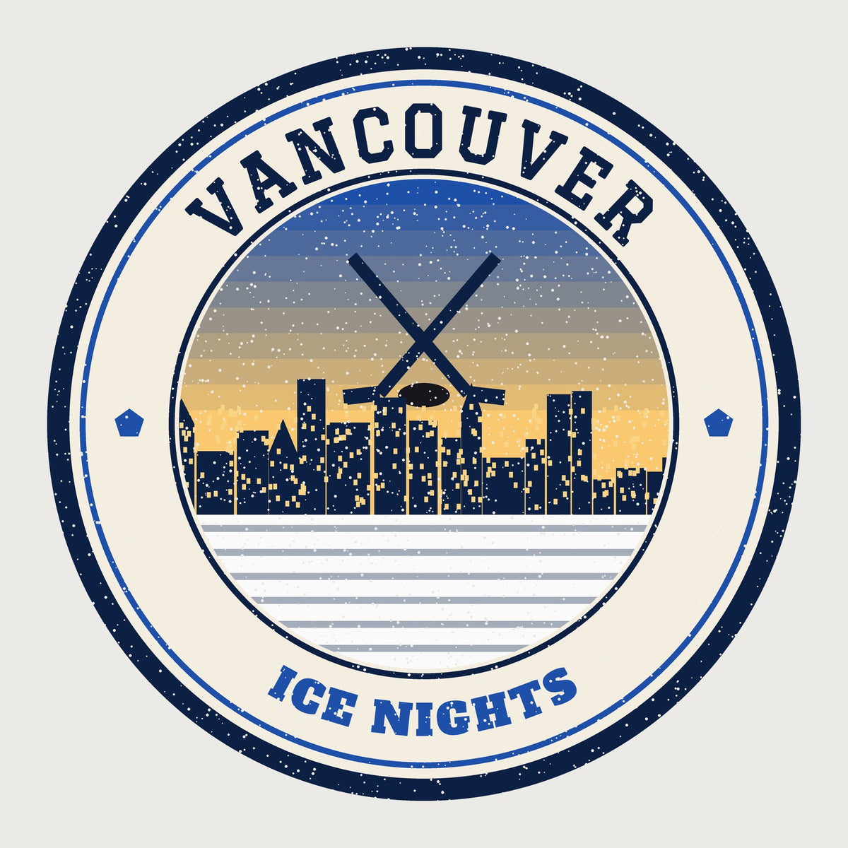 Vancouver Ice Nights Tee graphic