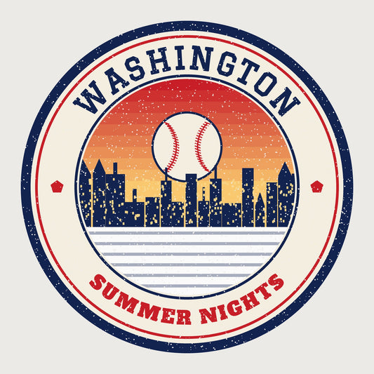 Washington Summer Nights Ballpark Mug graphic