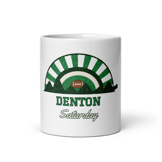 Denton Saturday Mug in white, front
