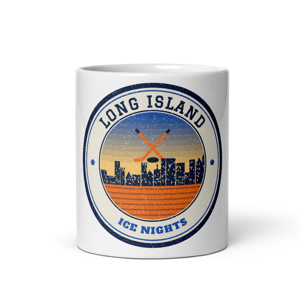 Long Island Ice Nights Mug in white, front