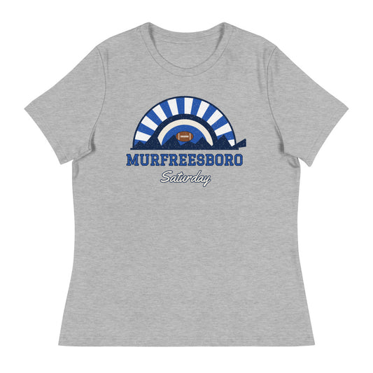 Women's Murfreesboro Saturday Tee in athletic heather, front